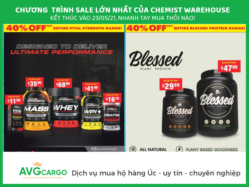 avgcargo-vanchuyenucviet-muahohanguc-bantinsale-thang05-megasale-chemistwarehouse-support-for-sport-